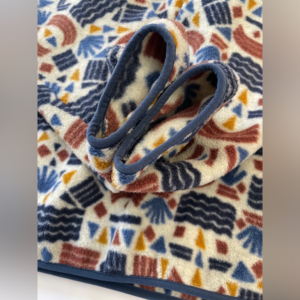 Patagonia Synchilla Snap-T Pullover Men's XL Protected Peaks Multi Big Oatmeal - Picture 7 of 12